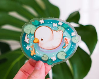 Vinyl Sticker a Lost Duckling