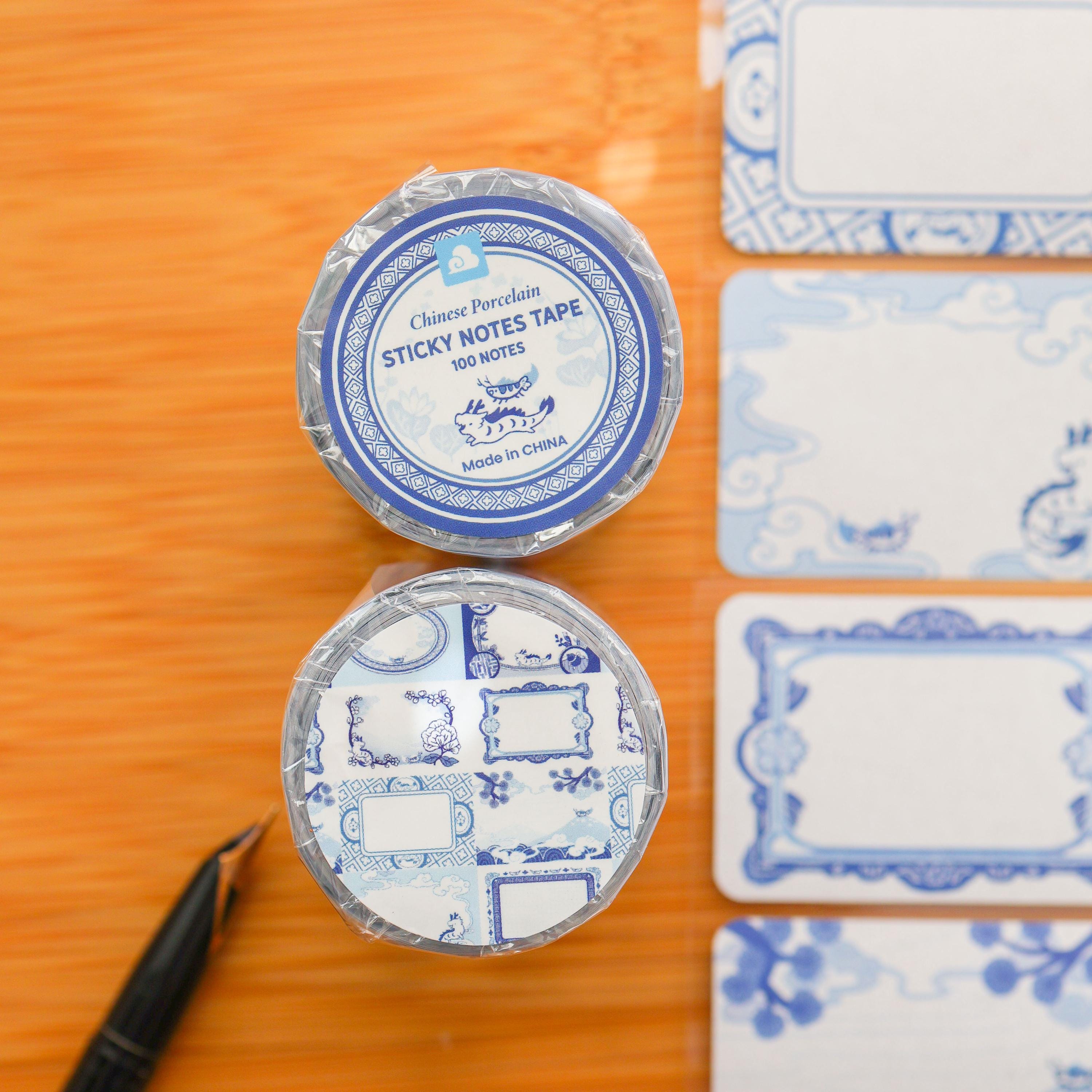 Chinese Porcelain Sticky Notes Tape Chinese Porcelain Sticky Notes Tape