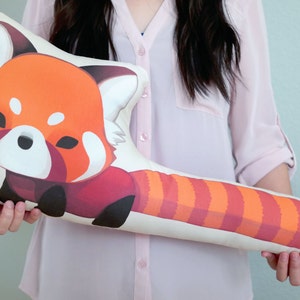 Handmade Red Panda Pillow image 3