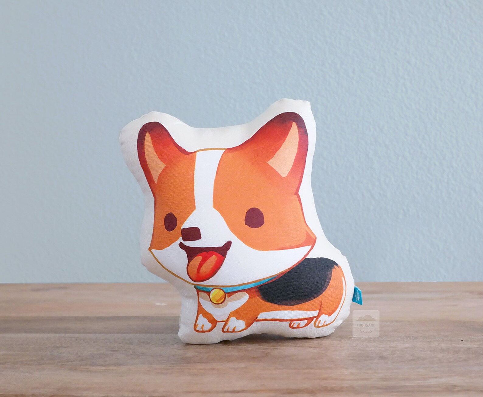 Handmade Pillow red Headed Tricolor Etsy