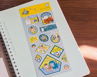 Sticker Sheet - Delivery Service