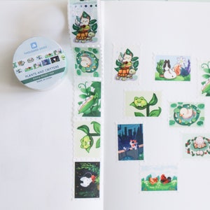 Plants and Critters Stamp Washi Tape Plants and Critters Stamp Washi Tape