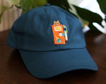 Embroidered Hat - Daily Journal