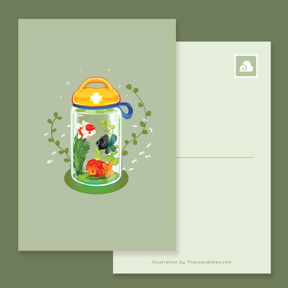 First Splash Kit Postcard First Splash Kit Postcard