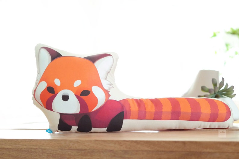 Red Panda Pillow | Etsy