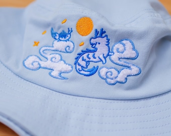 Embroidered Bucket Hat - Shragon and Drimpy