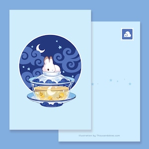 Carte postale Lapin Gaiwan