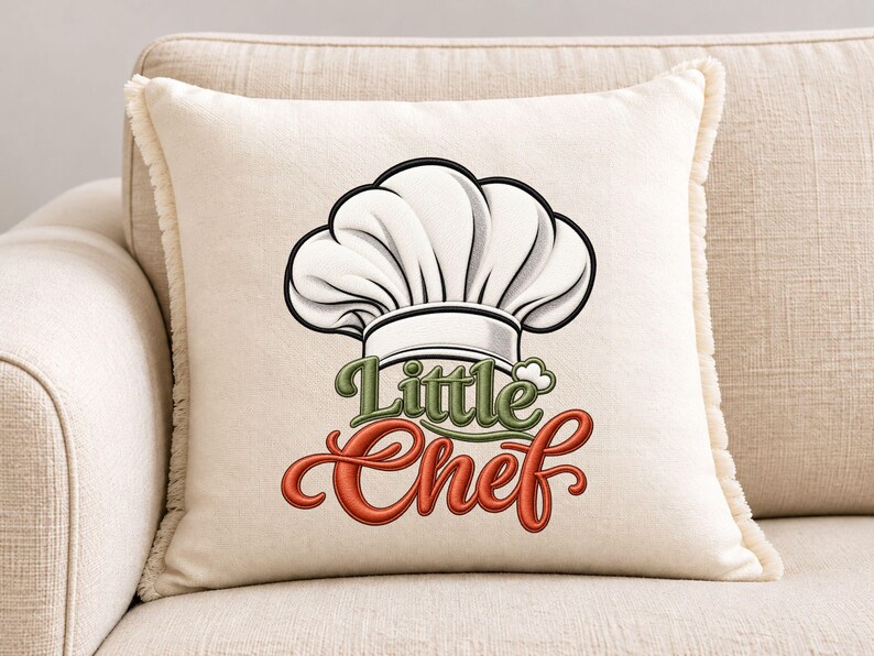 Little Chef Sticker, Cooking Hat Clipart, PNG JPG PDF, Kitchen Apron ...