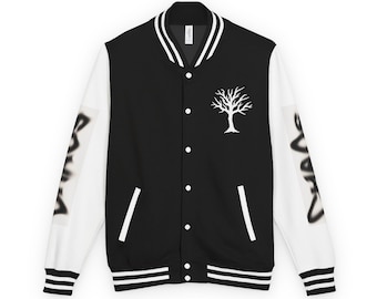 graphic heavyweight Letterman Jacket