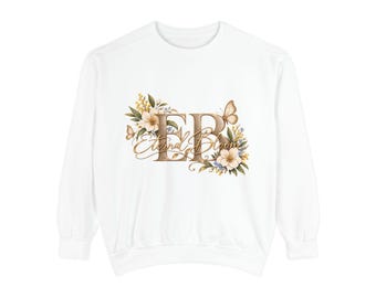 Women Garment-Dyed Sweatshirt
