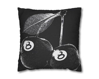 Spun Polyester Square Pillowcase