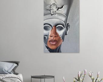 Nefertiti Egyptian Bust | Museum Quality Print