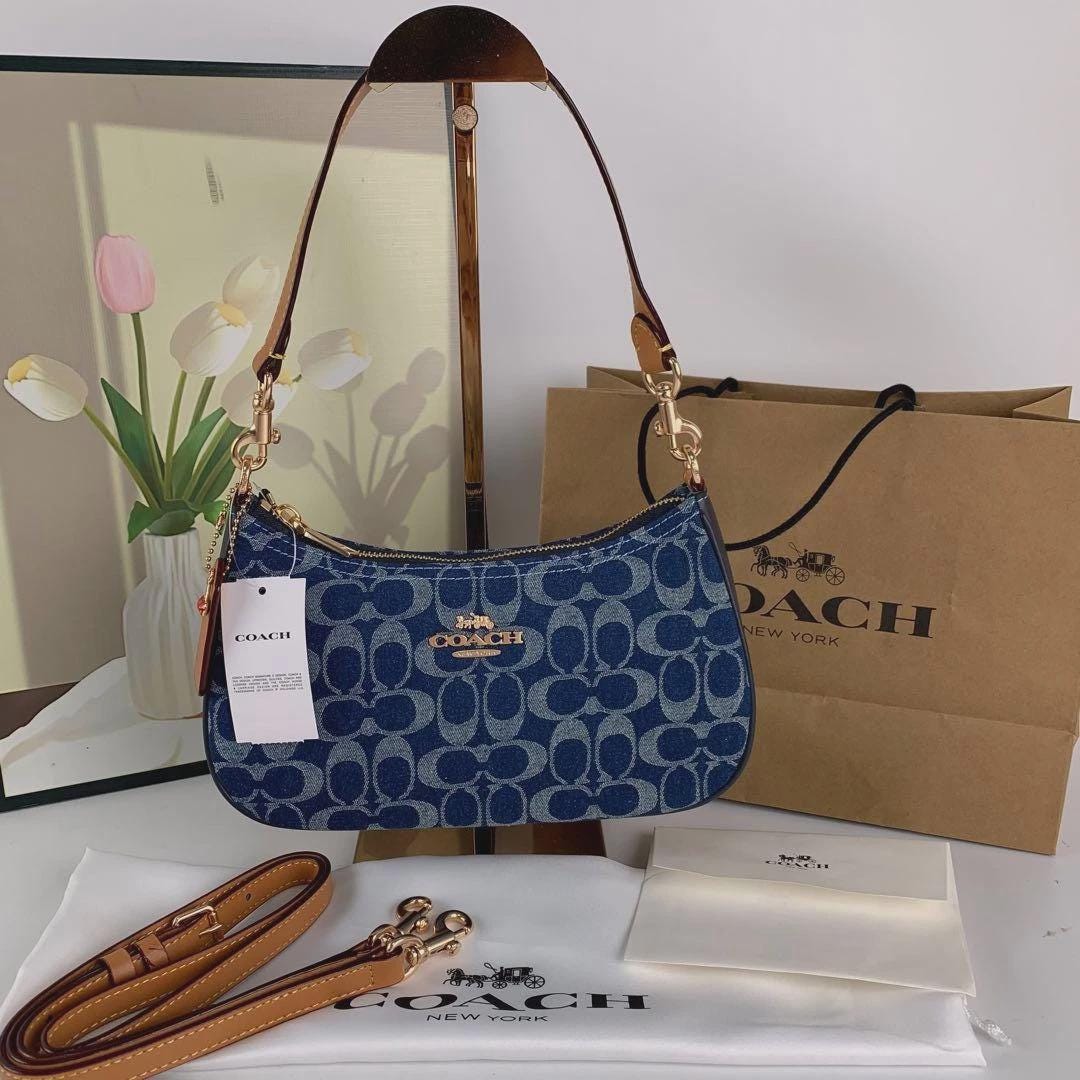 Vintage Coach Bags Blue - Etsy