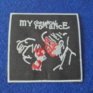 MY CHEMICAL ROMANCE I'm Not Okay Sew On / Iron On Embroidered Music Patch