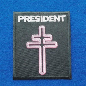 PRESIDENT Sy-på / Stryk-på broderad musiklapp