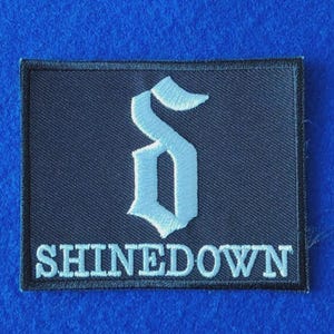SHINEDOWN Sew On / Iron On Embroidered Music Patch