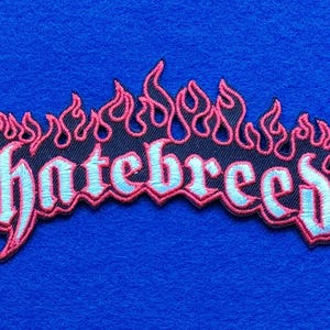 HATEBREED Sy-på/Stryk-på broderad musiklapp