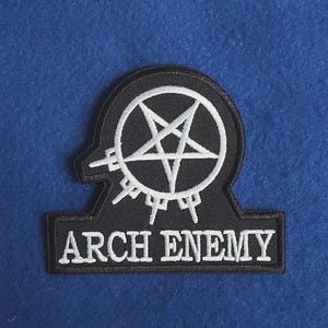 ARCH ENEMY Sew On / Iron On Embroidered Music Patch