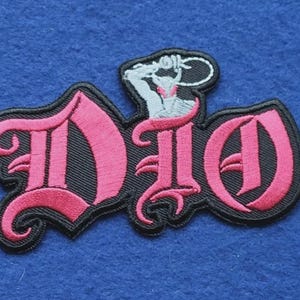 DIO Sy-på/Stryk-på broderad musiklapp