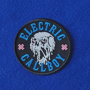 ELECTRIC CALLBOY Sew On / Iron On Embroidered Music Patch