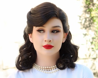 Agent Carter Wig Dita Pinup Historical Lace Front