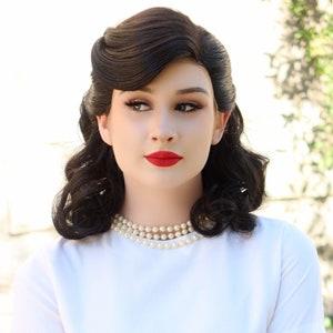 Agent Carter Wig Dita Pinup Historical Lace Front