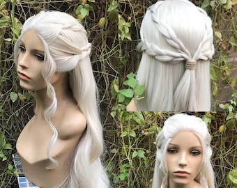 Daenerys Dragon Wig Game Thrones Lace Front Braids