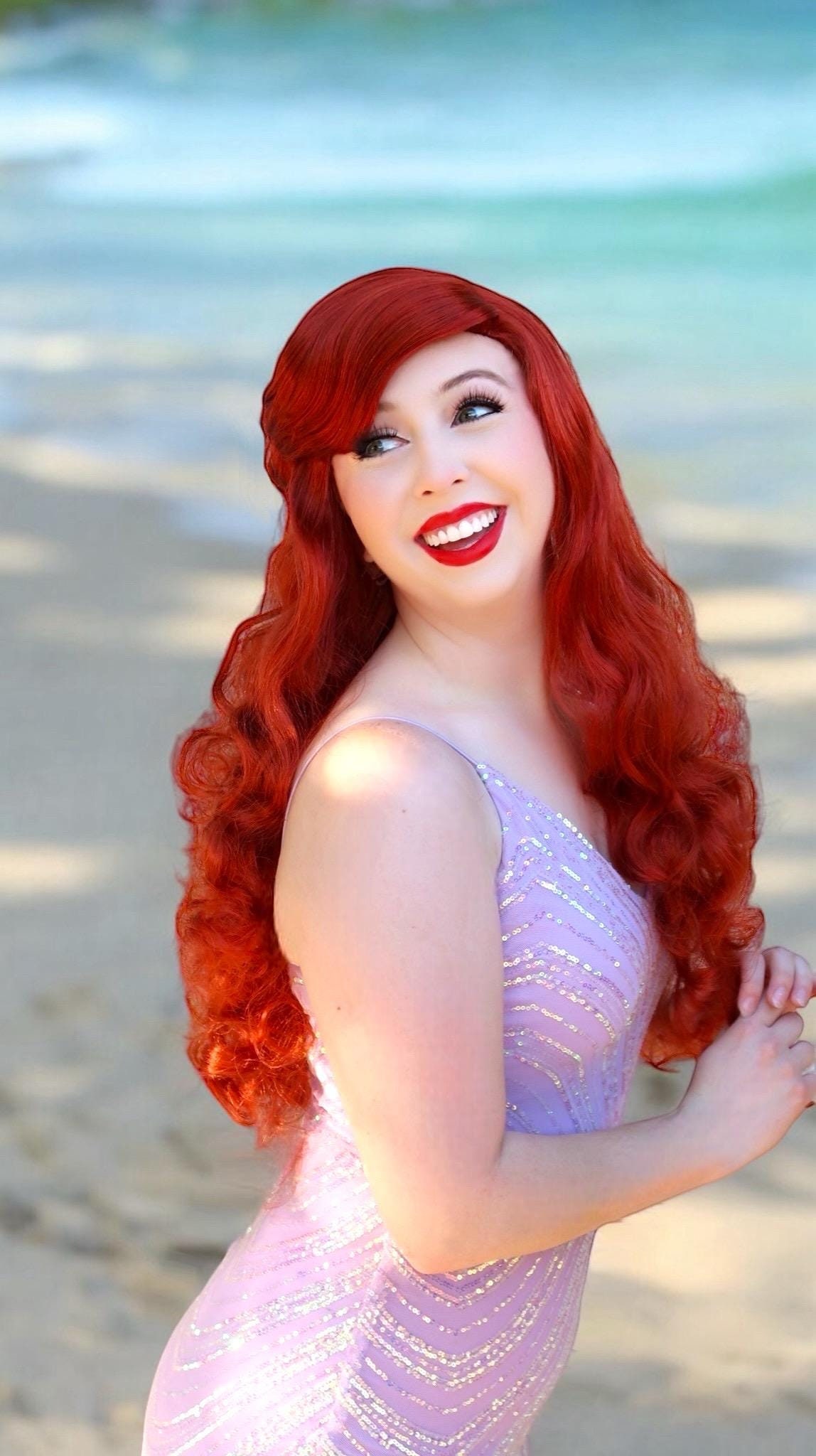 Cosplay ariel wig hotsell