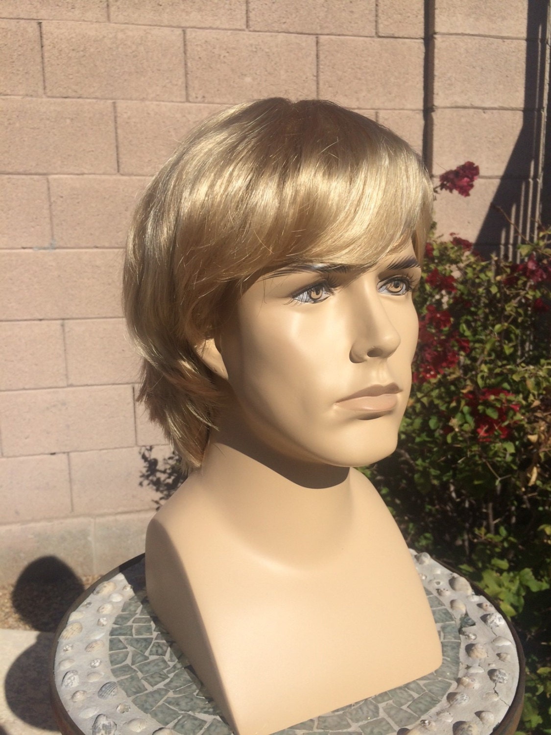 Frozen Kristoff Wig Mens Blonde Etsy