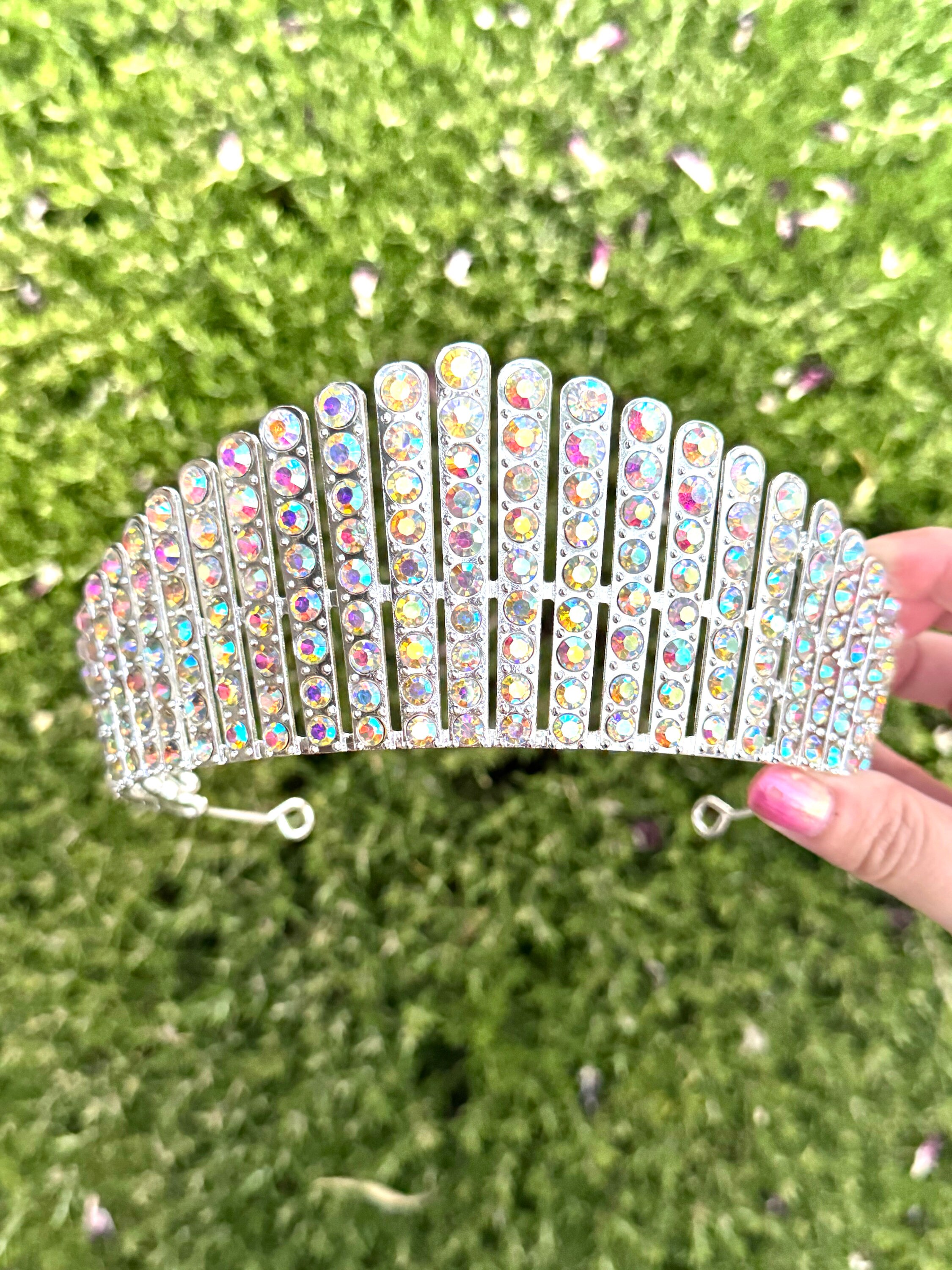 Anastasia AB Rhinestone Tiara Tsarina Kokosnik Replica Queen