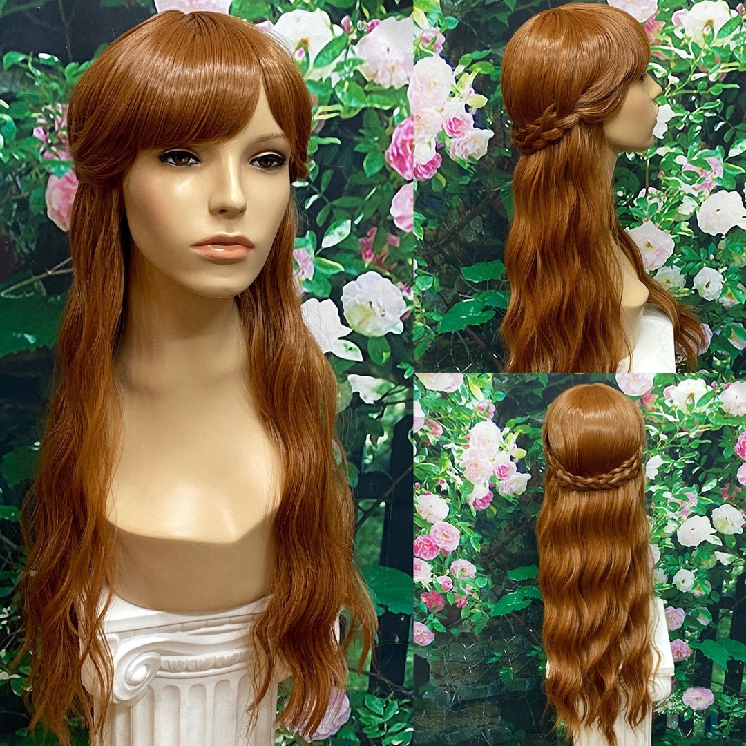 Anna 2 Frozen Wig Snow Princess Deluxe Etsy