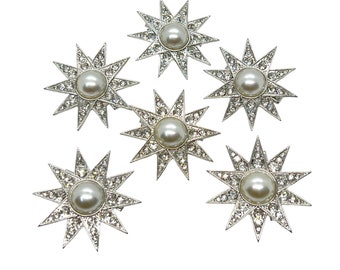 Empress Sissi Sisi Star Hair Clips Phantom Christine Bridal