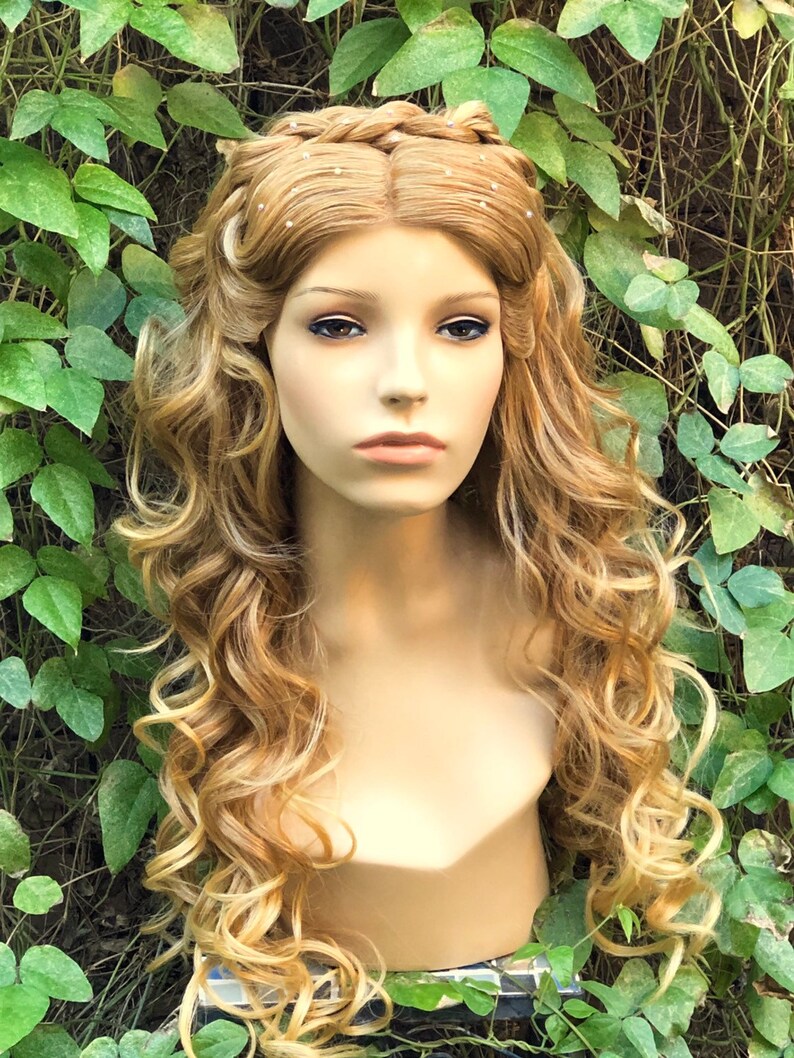 Cinderella Movie Wig Ballroom Lace Front Etsy