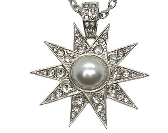 Empress Sissi Sisi Star Pendant Phantom Christine Bridal Necklace