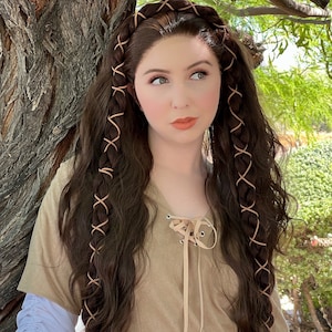 Leia Ewok Village Wig Princess Rise Wars Lace Front