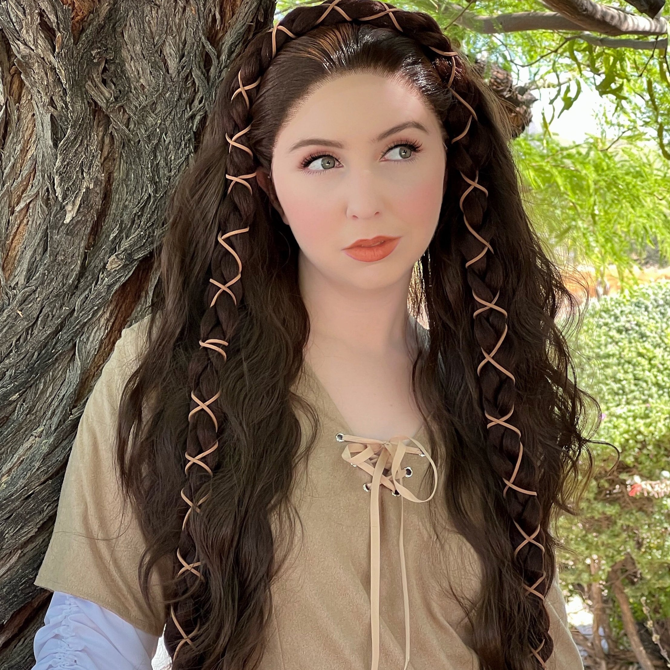 Leia Ewok Village Wig Princess Rise Wars Lace Front - Etsy