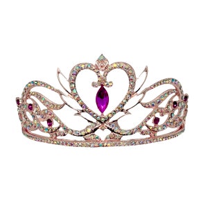 Serenity Neo Queen Moon Tiara Sailor Crystal Rhinestone Rose | Etsy