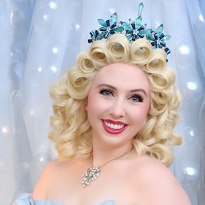 Glinda Wicked Wig Wizard Oz Blonde Broadway Lace Front