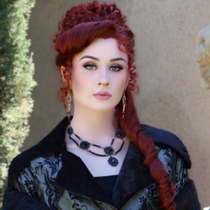 Carlotta Broadway Phantom Theatre Theater Lace Front Red Wig