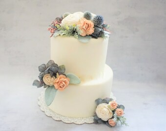 Cake Flowers Etsy