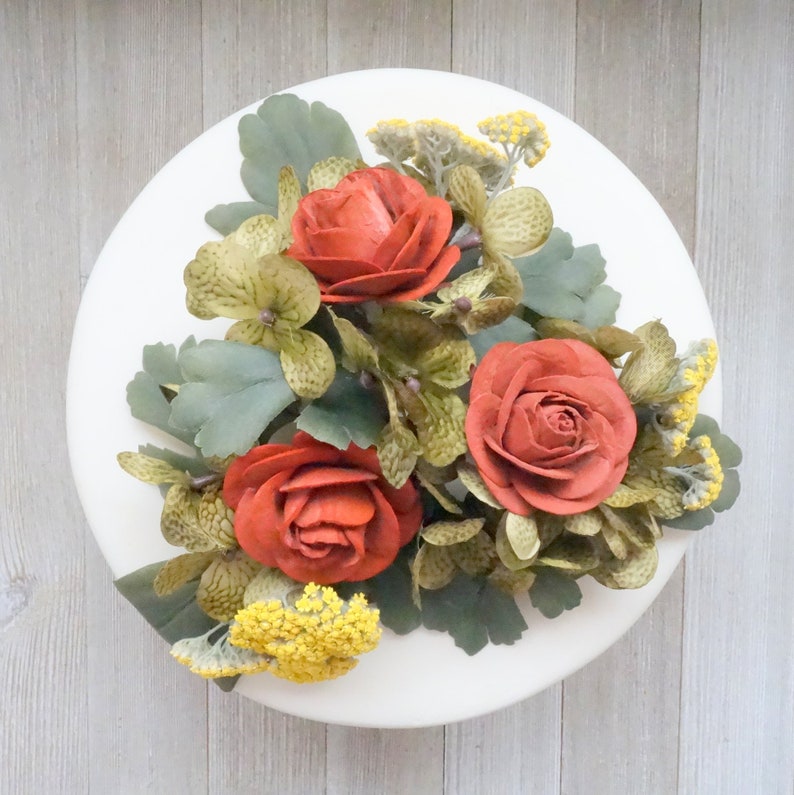 Fall Wedding Cake Topper Sunflower Wedding Decor Cake Etsy