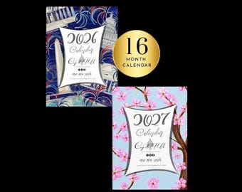 2027 Calendar - BONUS! 16 Months - Sept 2026 - Dec 2027