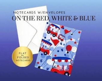 Golf Stationery - Notecards with Envelopes