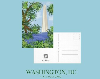 Washington, DC Textured Postcards