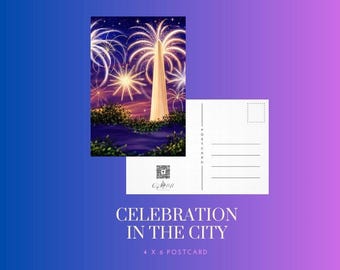 Washington, DC Textured Postcards - July 4th/America 250
