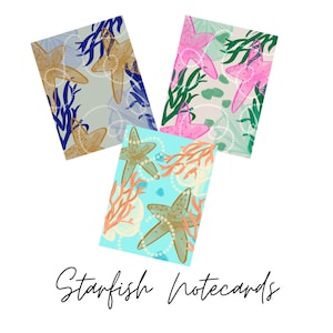 Starfish Notecards