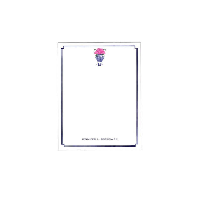 Ginger JarPeony Notepads