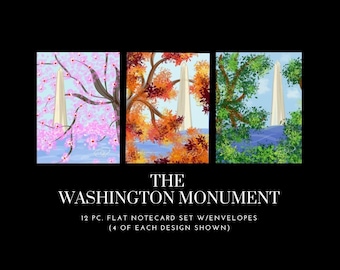 Washington Monument Notecards/ Washington, DC Notecards