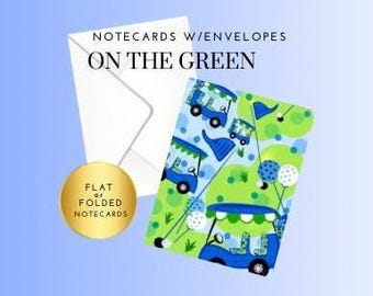 Golf Stationery - Notecards with Envelopes