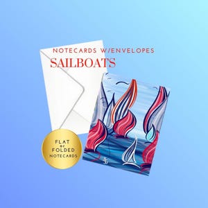 Nautical/Sailboat Notecards